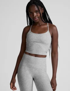 Spacedye™ Slim Racerback Cropped Tank