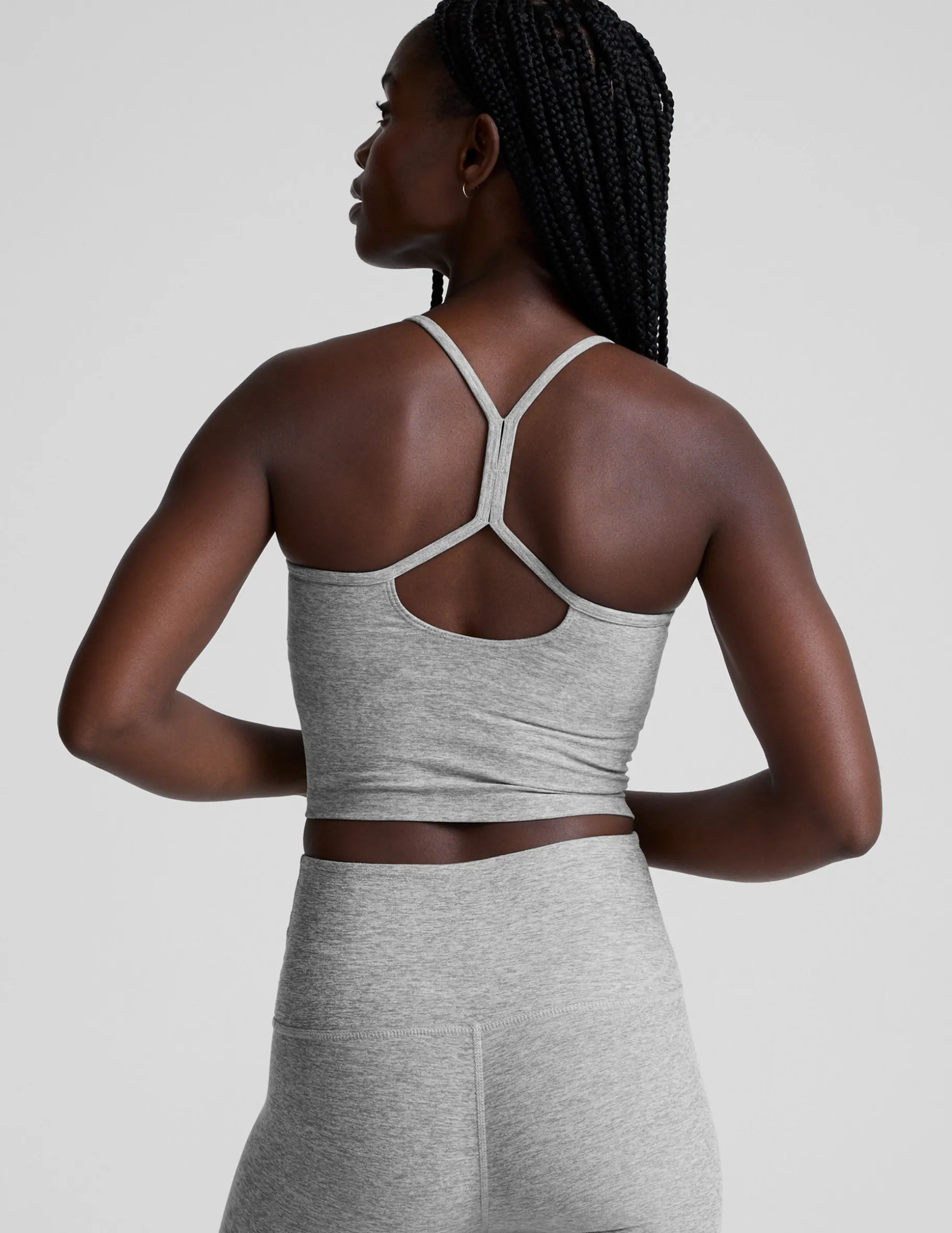 Spacedye™ Slim Racerback Cropped Tank