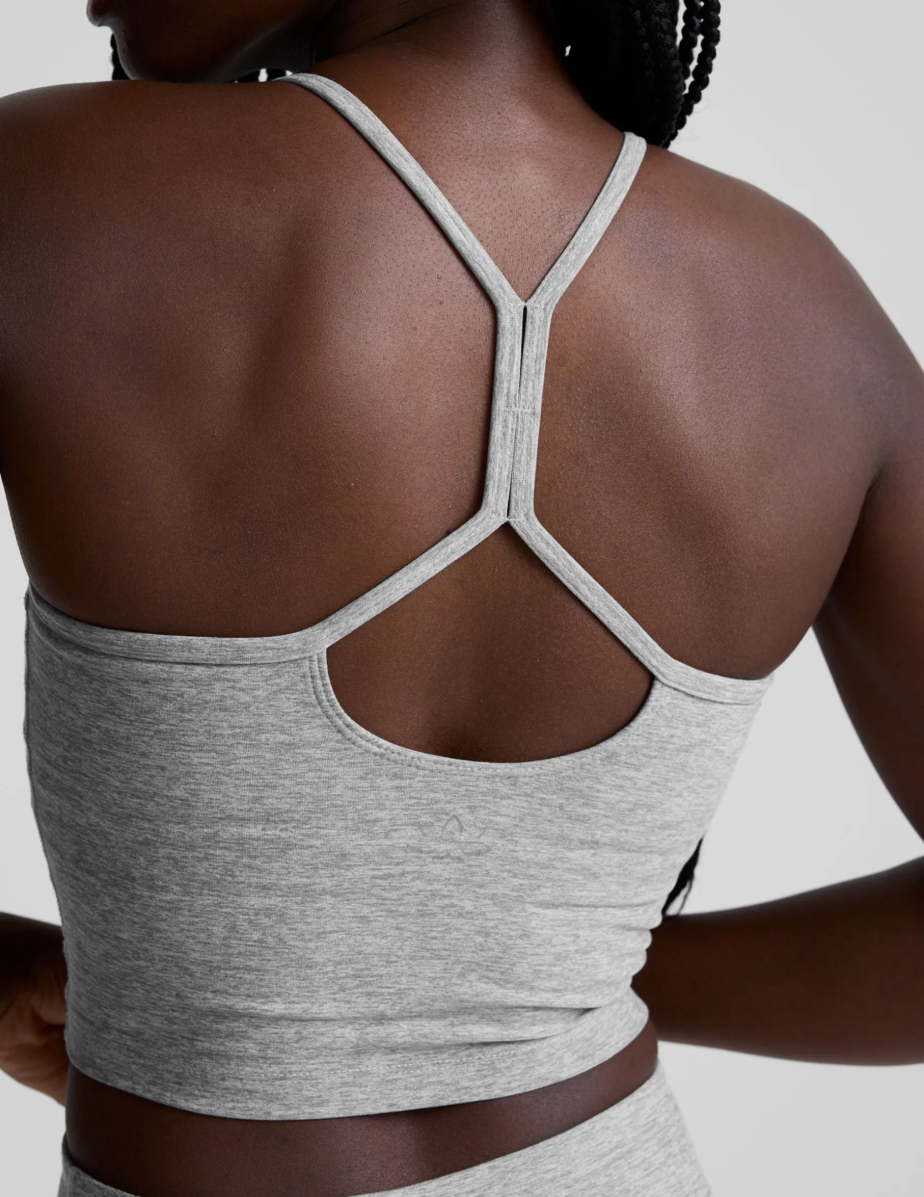 Spacedye™ Slim Racerback Cropped Tank