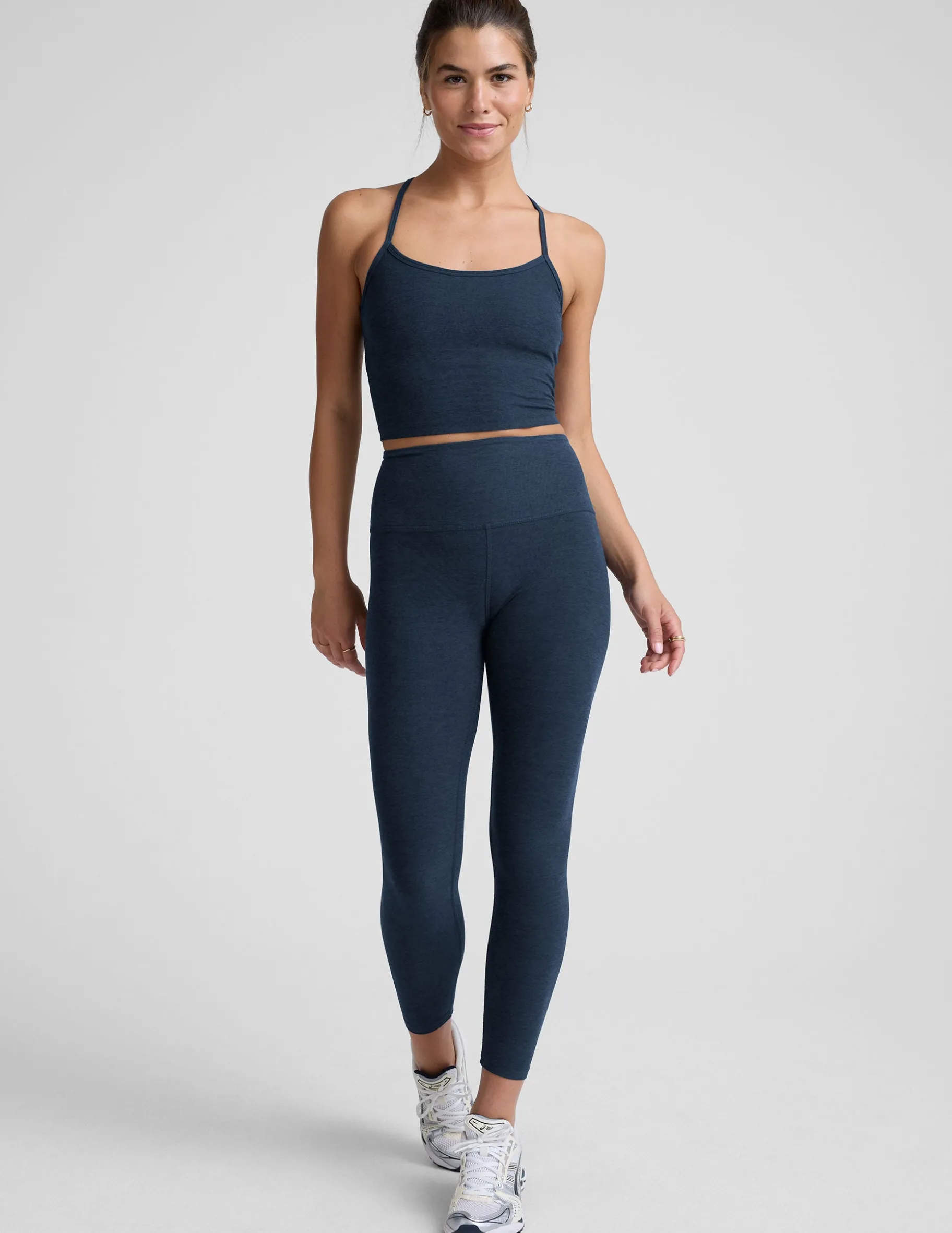 Spacedye™ Slim Racerback Cropped Tank