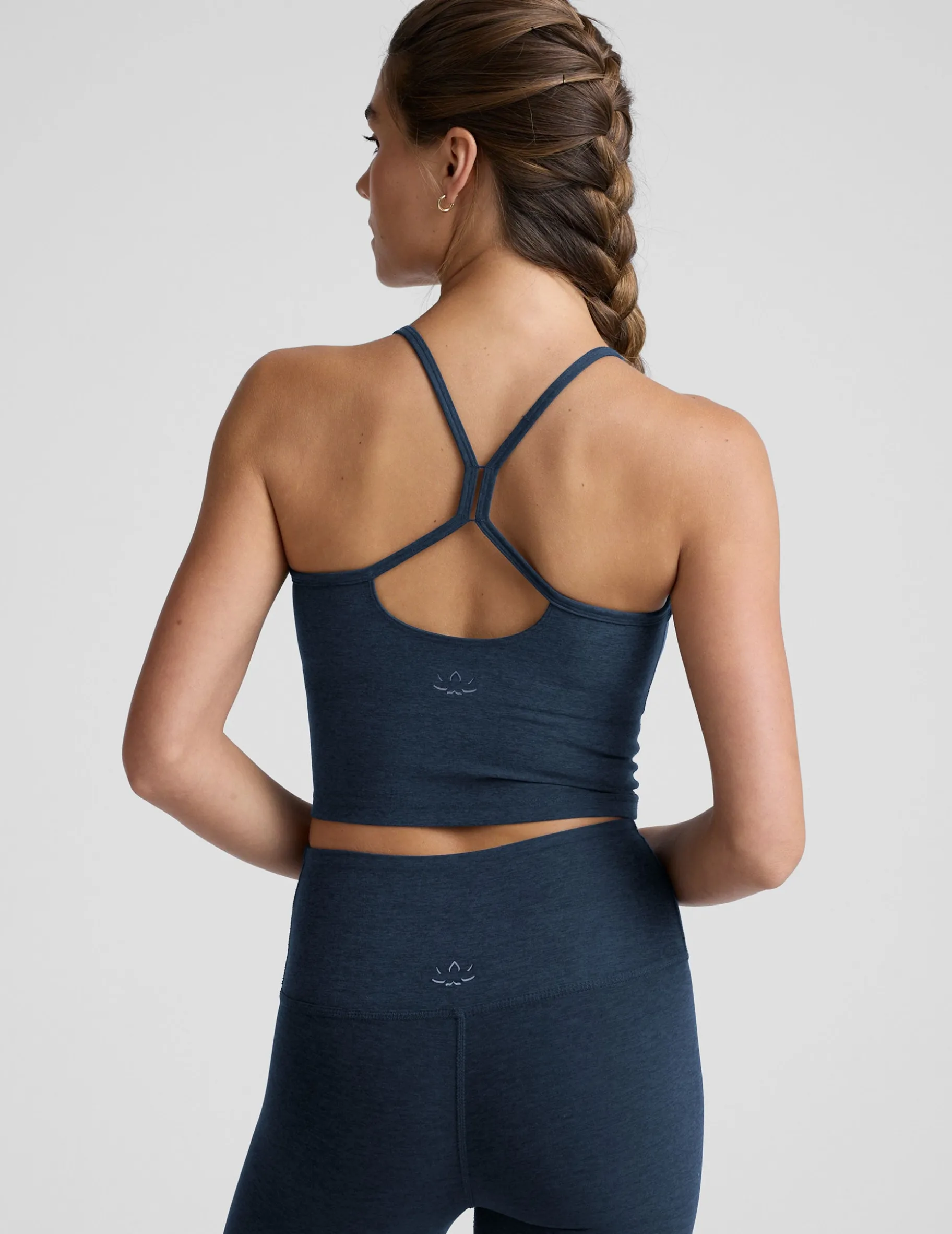 Spacedye™ Slim Racerback Cropped Tank