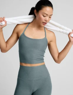 Spacedye™ Slim Racerback Cropped Tank