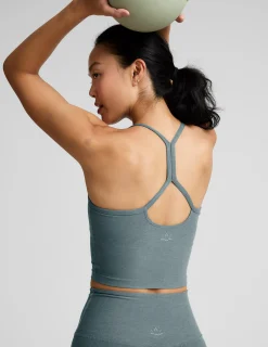 Spacedye™ Slim Racerback Cropped Tank