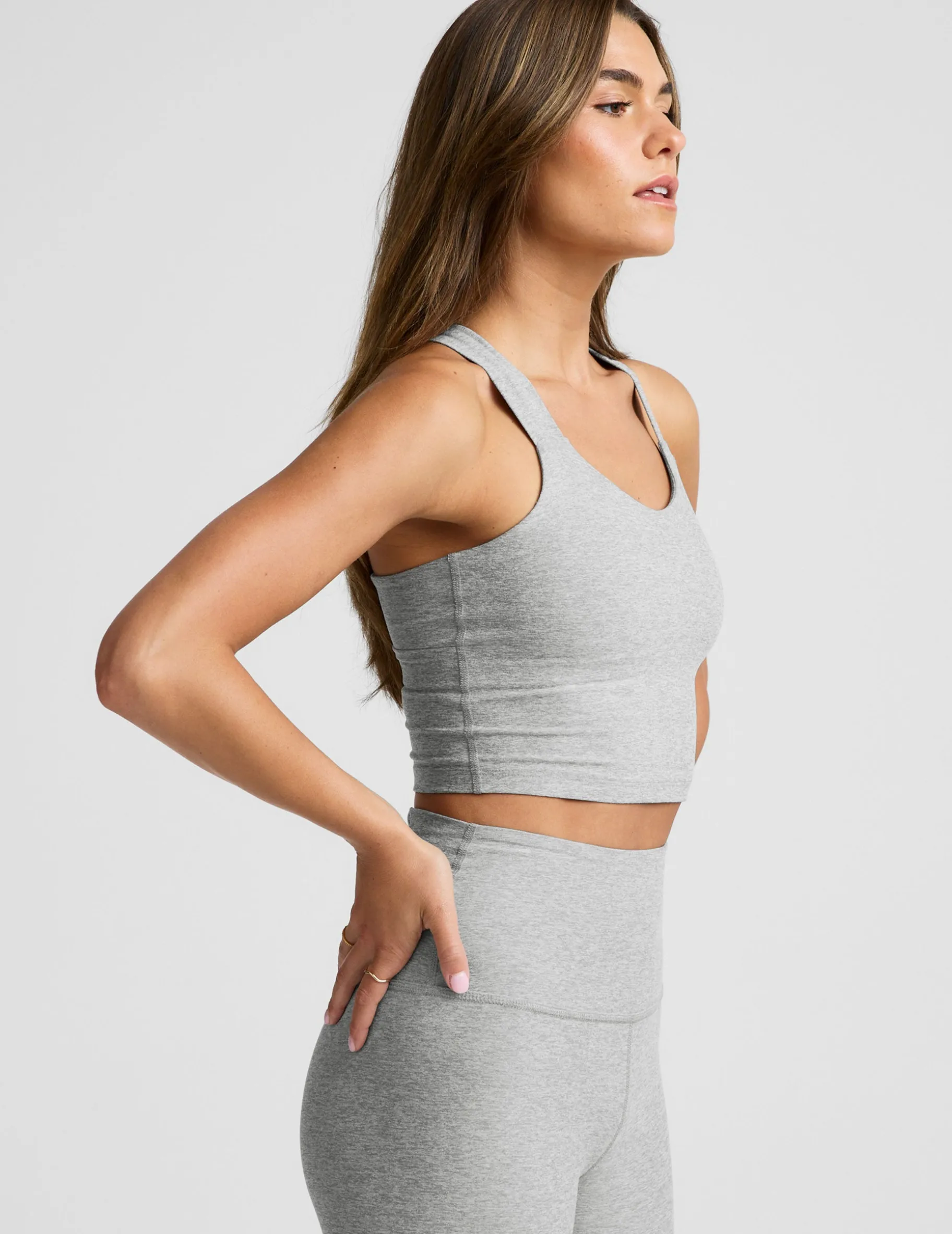 Spacedye™ Twist Through Cropped Tank
