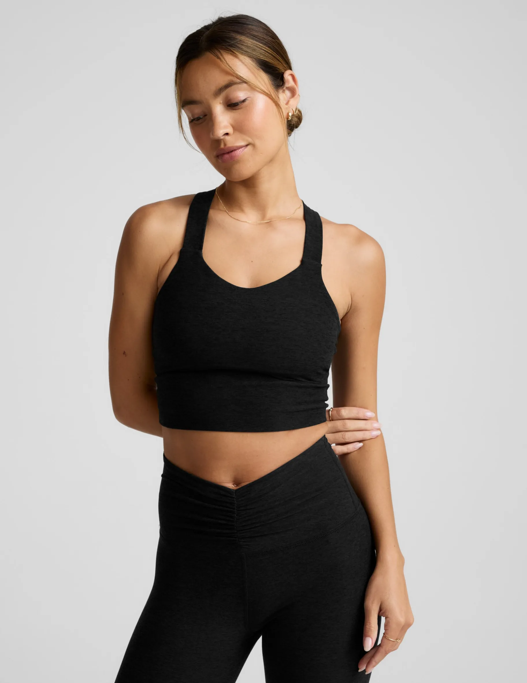 Spacedye™ Twist Through Cropped Tank