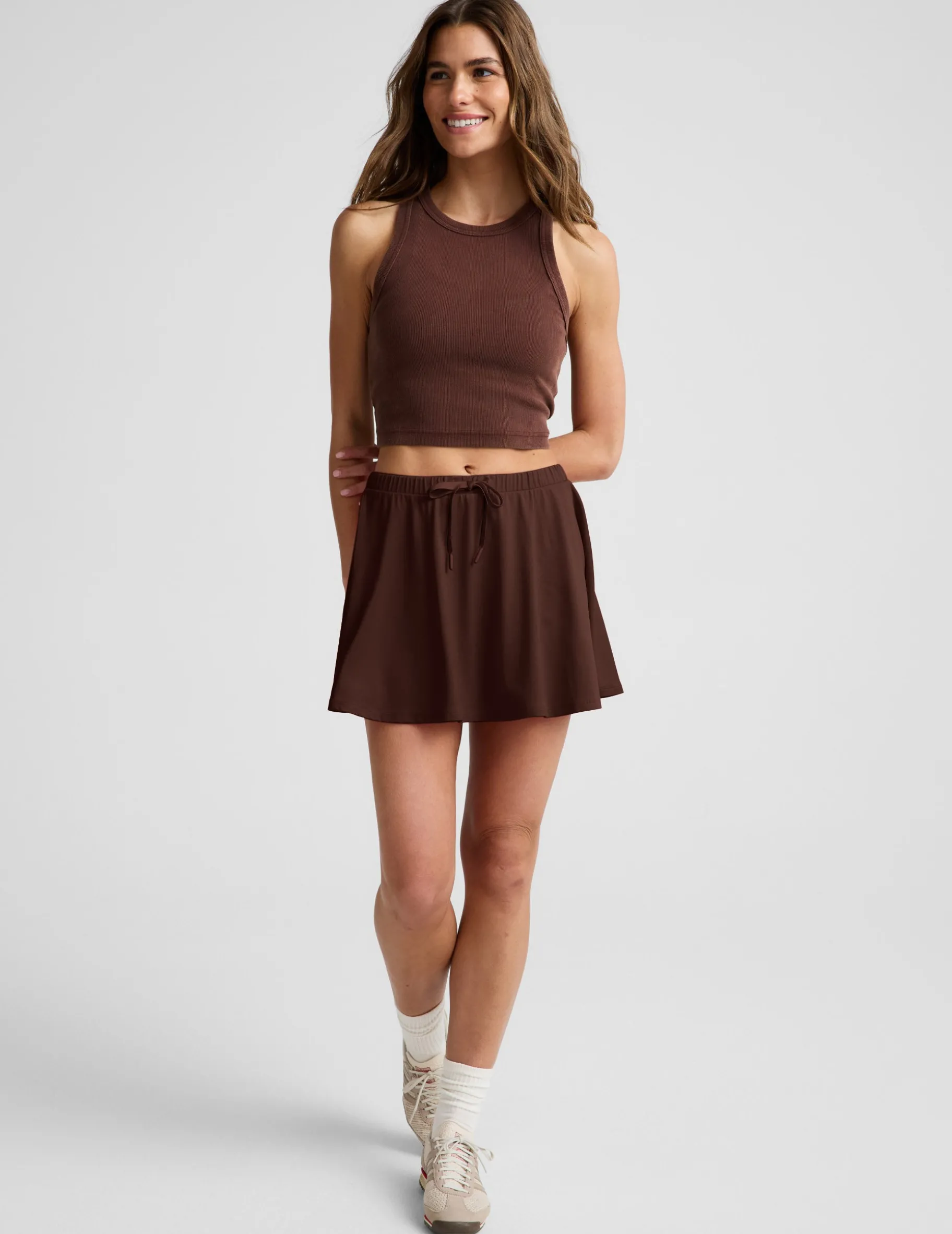 Sport Active Drawcord Mini Skirt