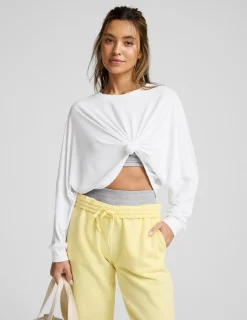 Studio Luxe Cropped Long Sleeve Tee