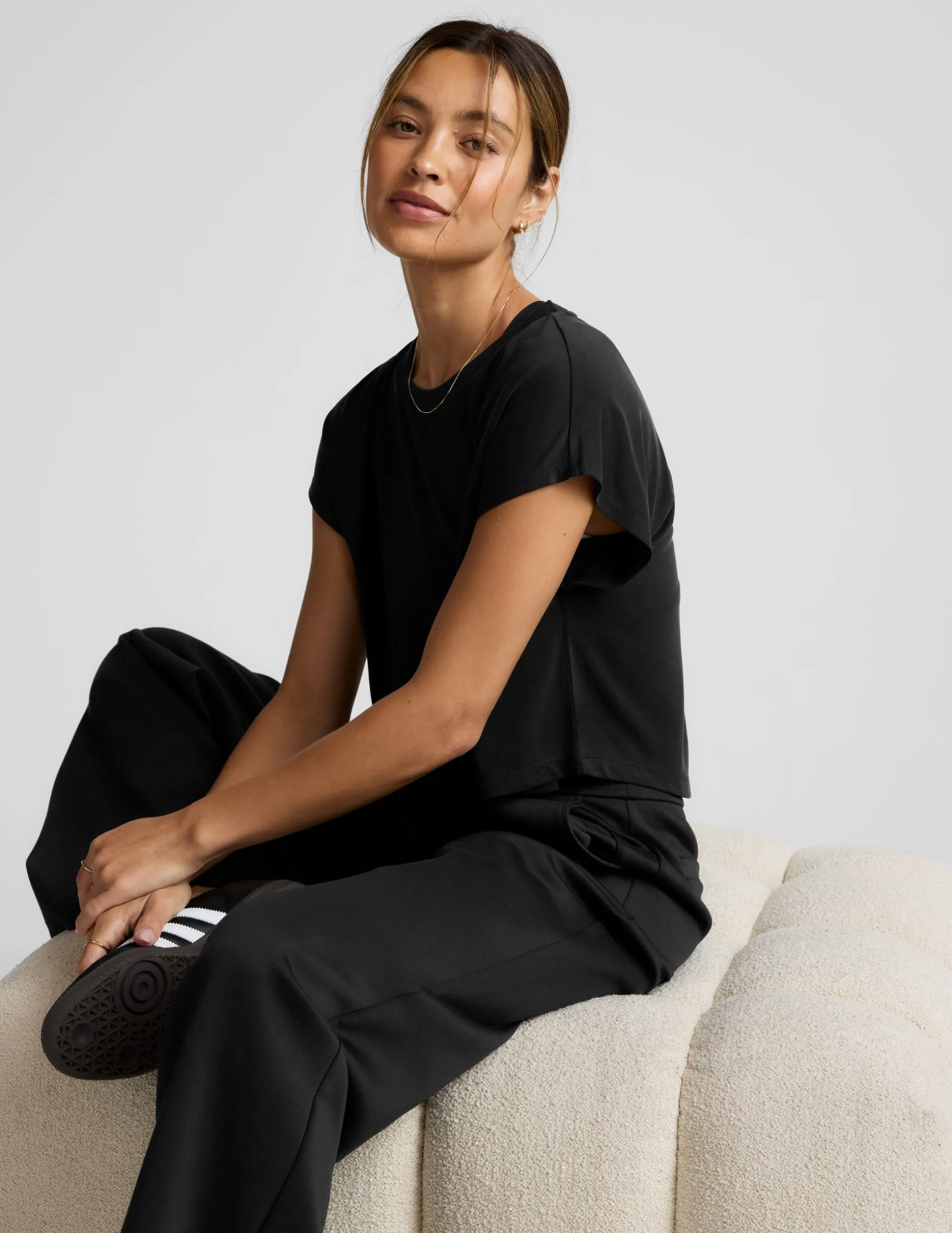 Studio Luxe Cropped Tee