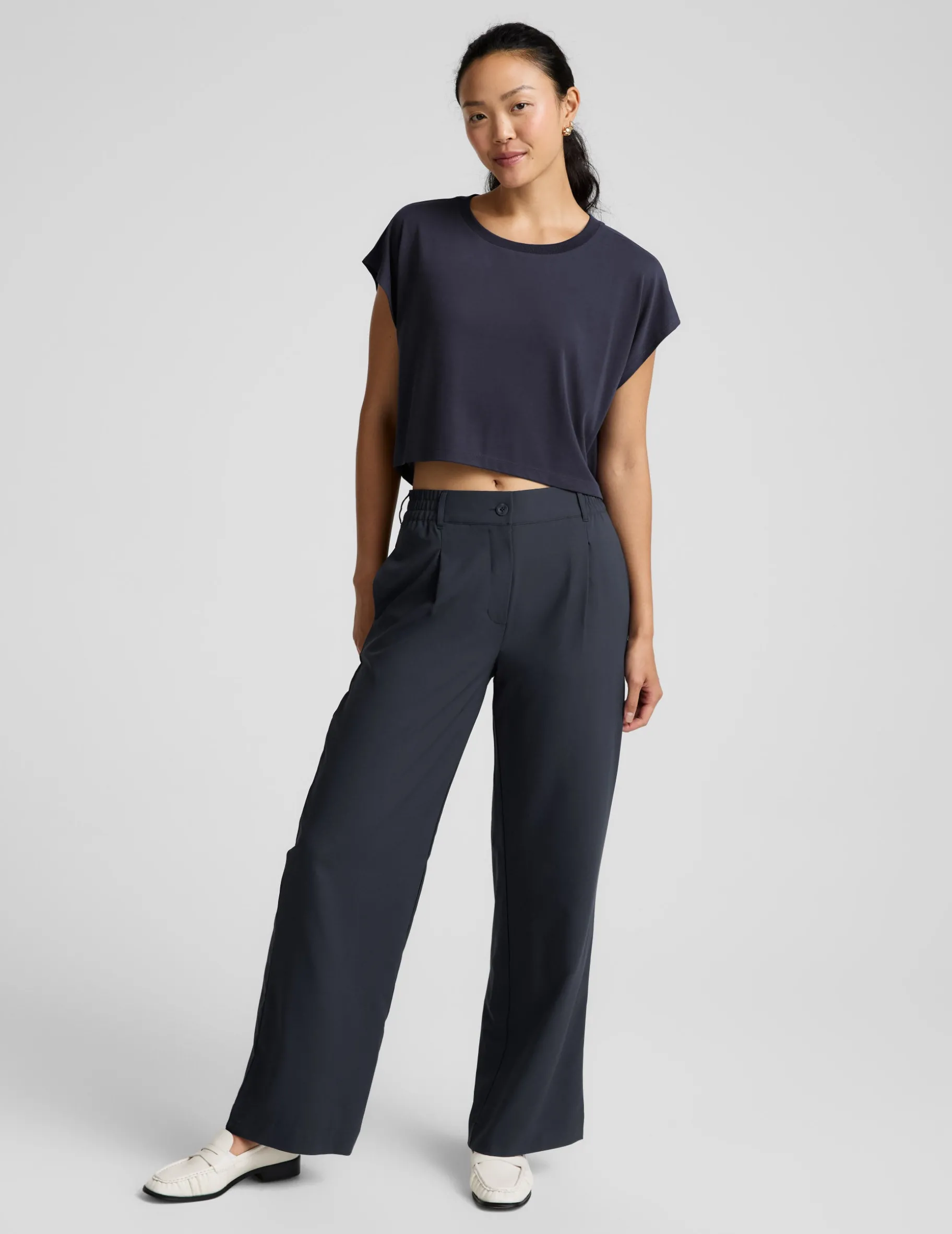 Studio Luxe Cropped Tee