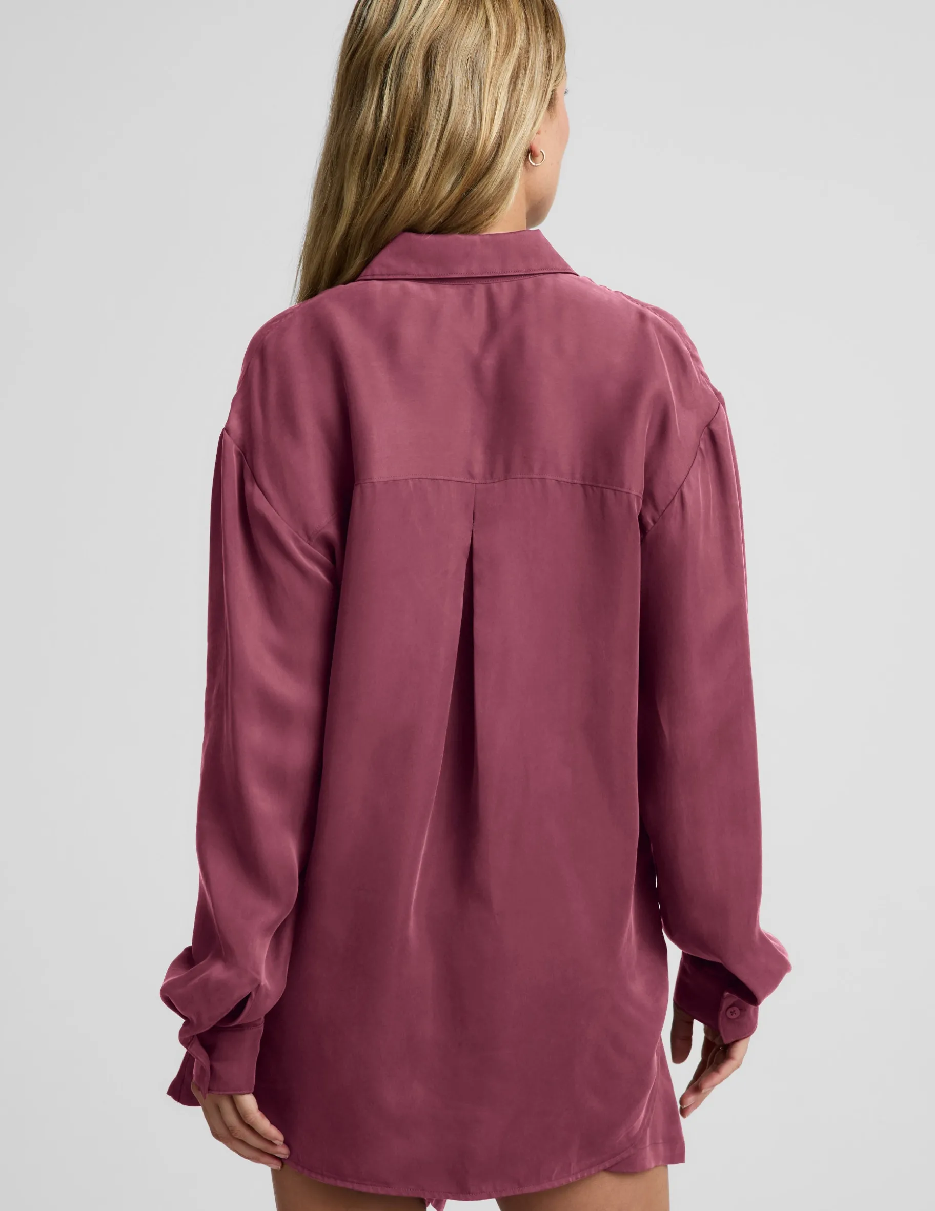 Sunkissed Cupro Button Down