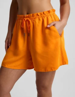 Sunkissed Cupro Drawstring Short