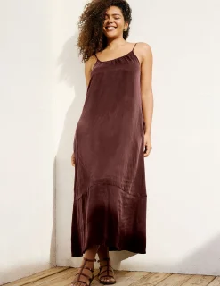 Sunkissed Cupro Maxi Dress