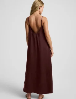 Sunkissed Cupro Maxi Dress