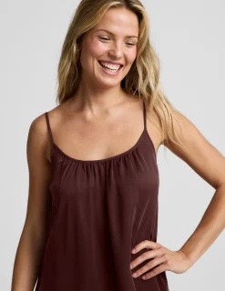 Sunkissed Cupro Maxi Dress