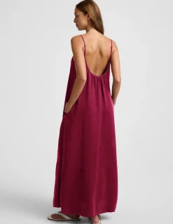 Sunkissed Cupro Maxi Dress