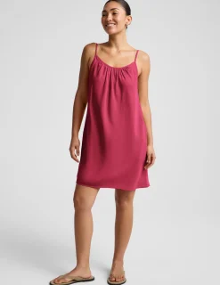 Sunkissed Cupro Mini Dress