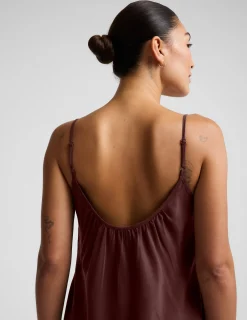 Sunkissed Cupro Mini Dress