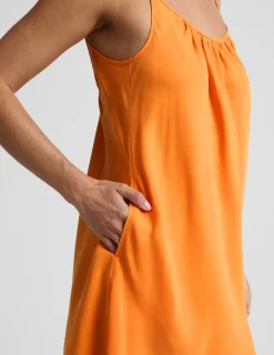 Sunkissed Cupro Mini Dress