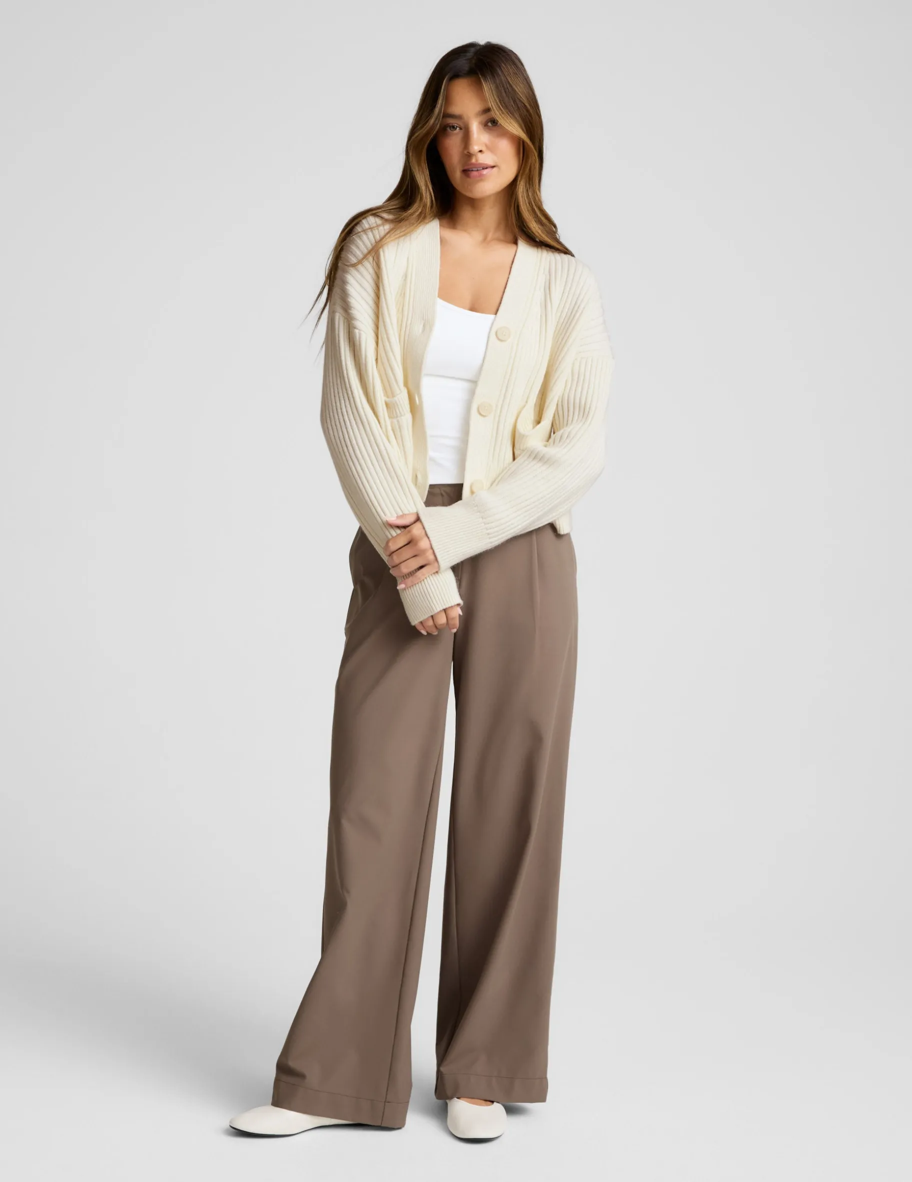 Wool Blend Cardigan
